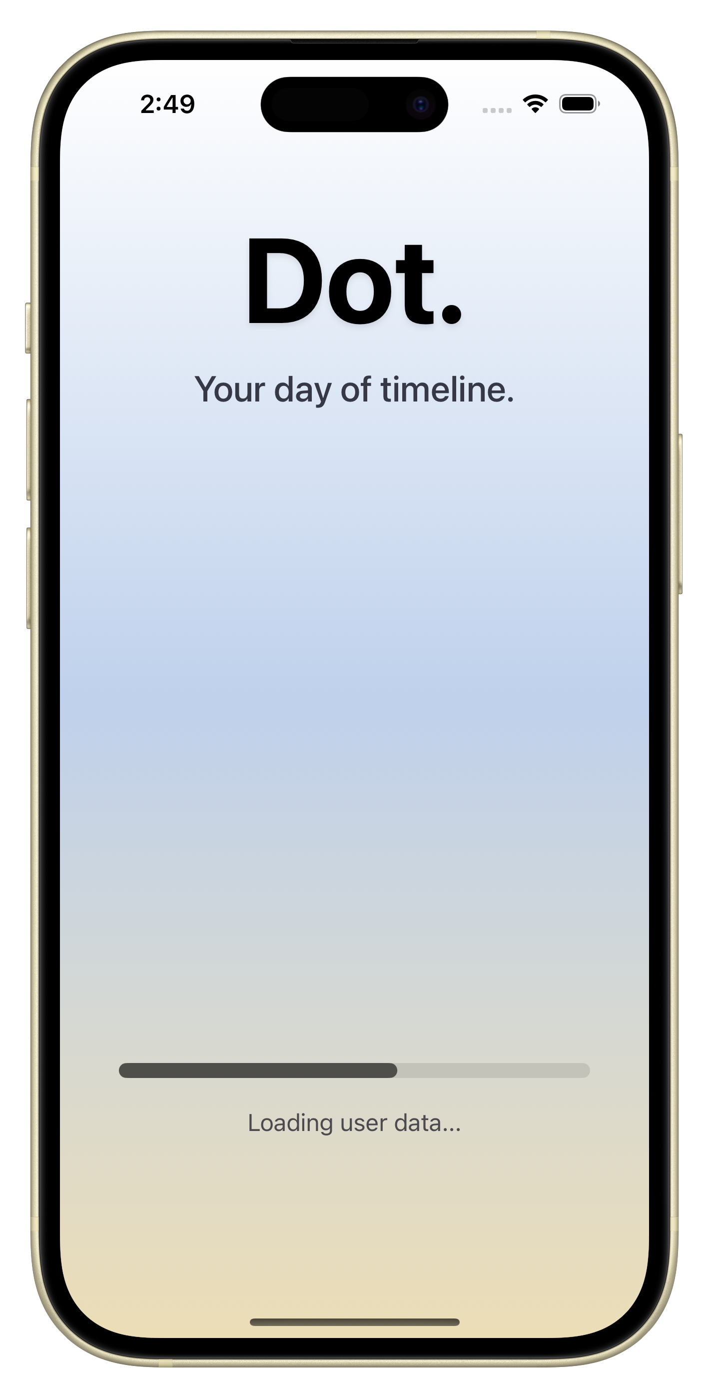 Day of Timeline App